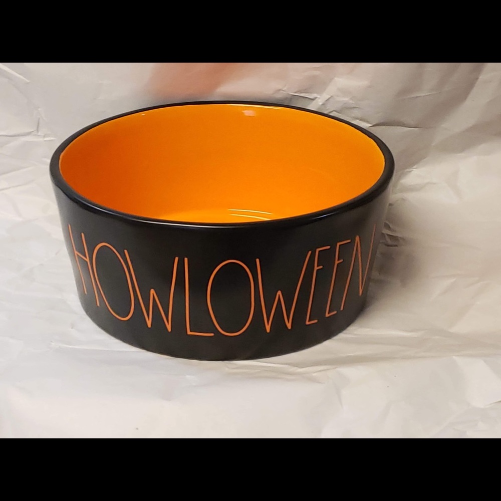 Rae Dunn howloween dog bowl